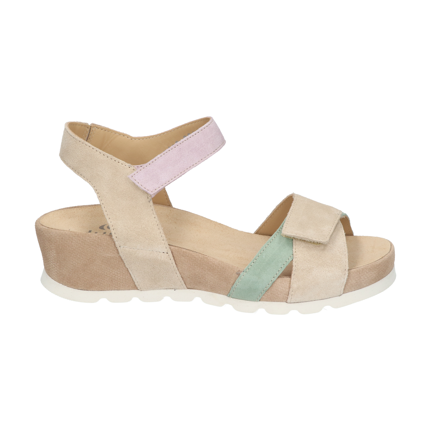 Comfortabele sandalen met verwisselbaar voetbed Durea