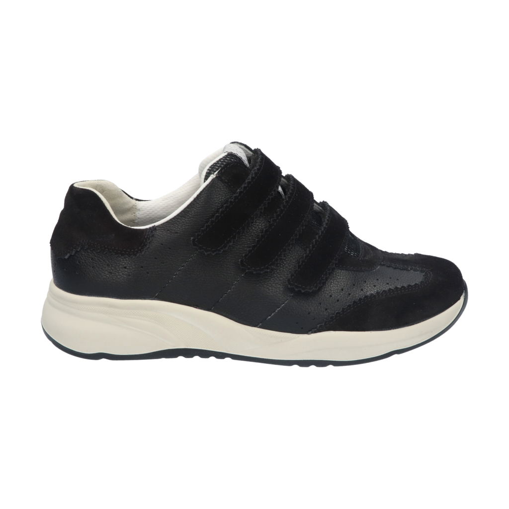 sneakers-met-klittenband-van-glad-leer-zwart-durea-6290-0942